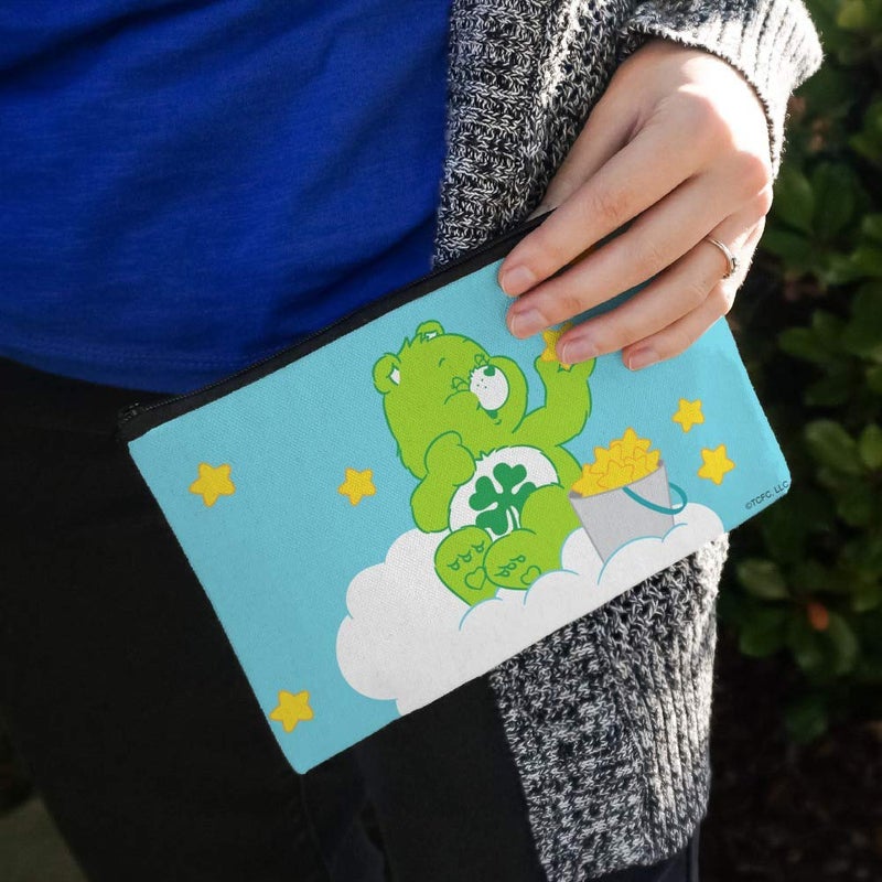 GRAPHICS & MORE Care Bears Good Luck Bear Makeup Cosmetic Bag Organizer Pouch - Image 3